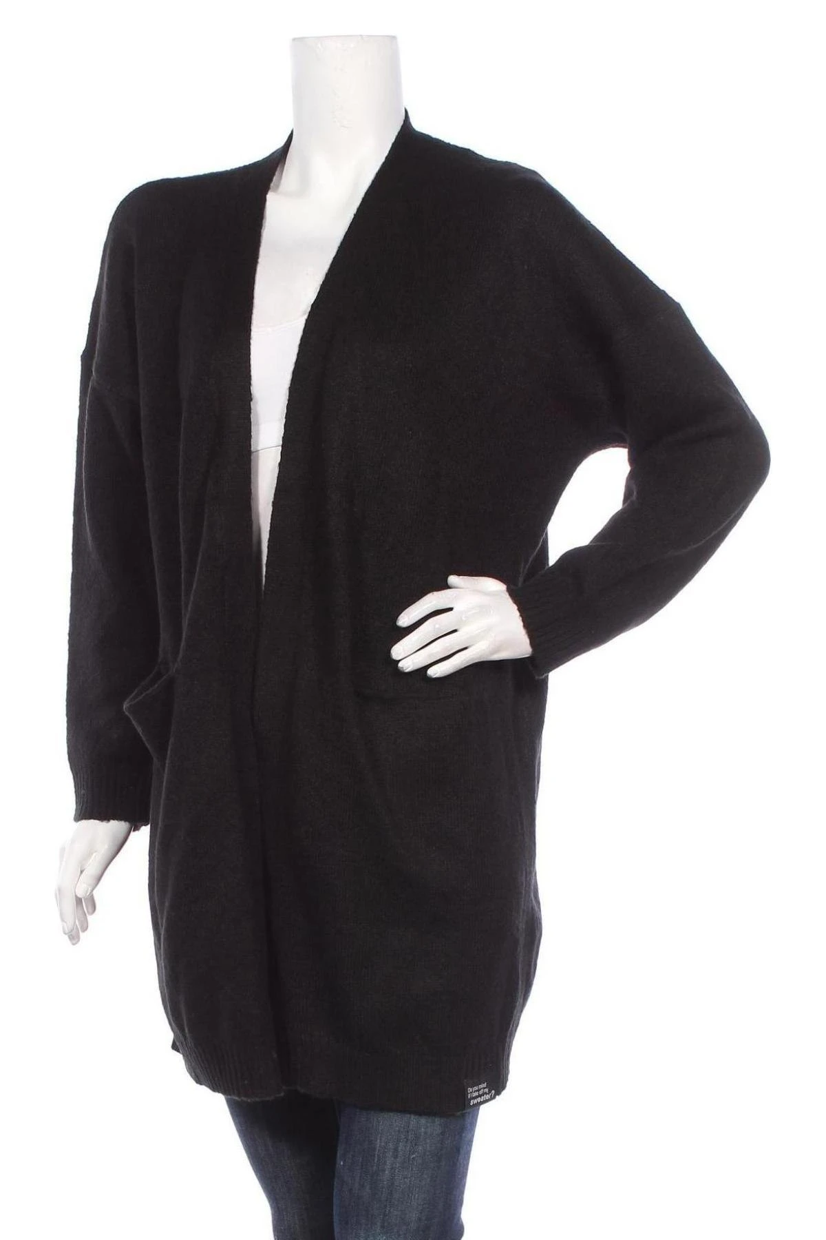 Silvia-Heach-Cardigan-tricotat-fin-Negru-Masura-S-SHA20077-1