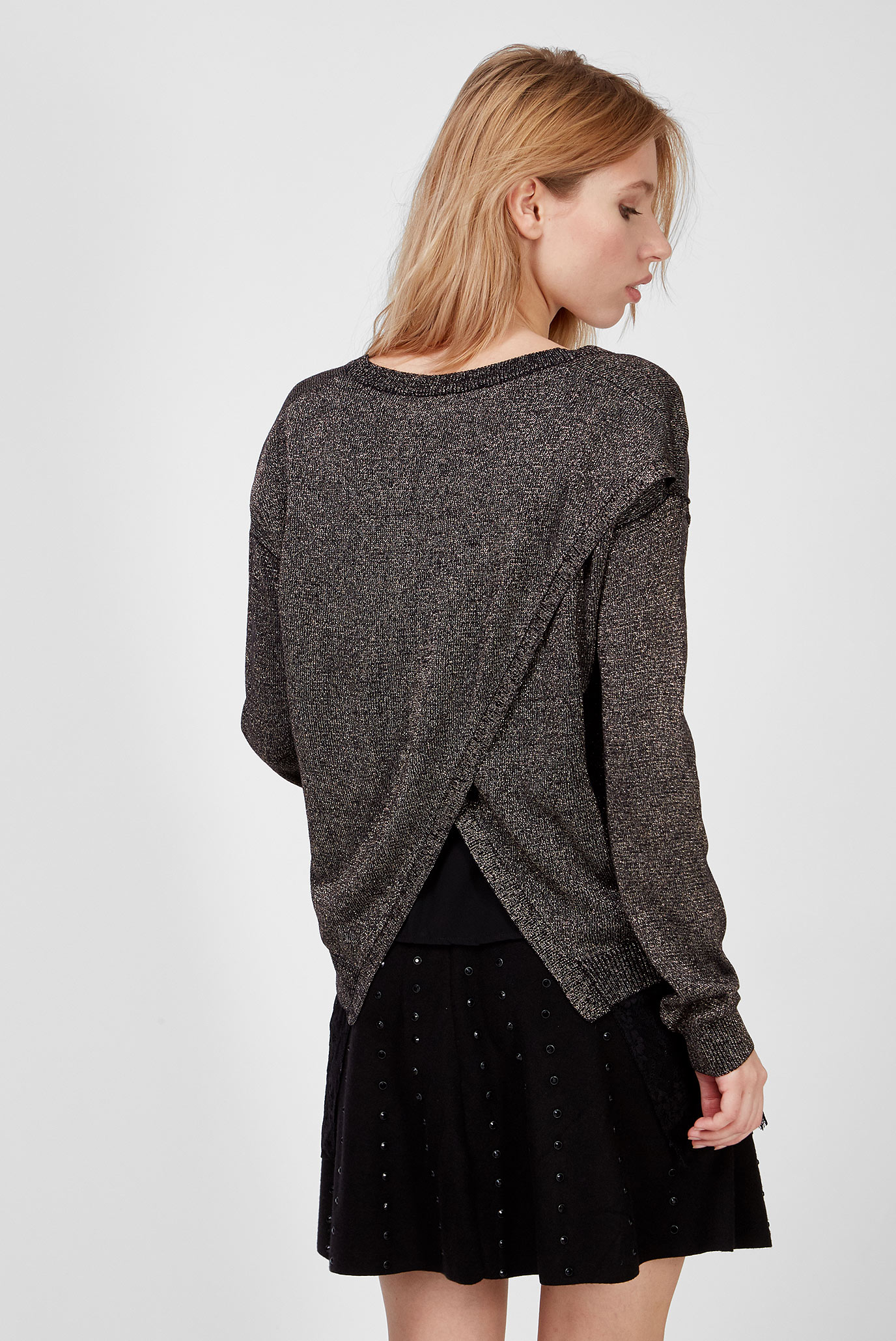 Silvian-Heach-Pulover-Negru-Auriu-Masura-M-SHA20041-2